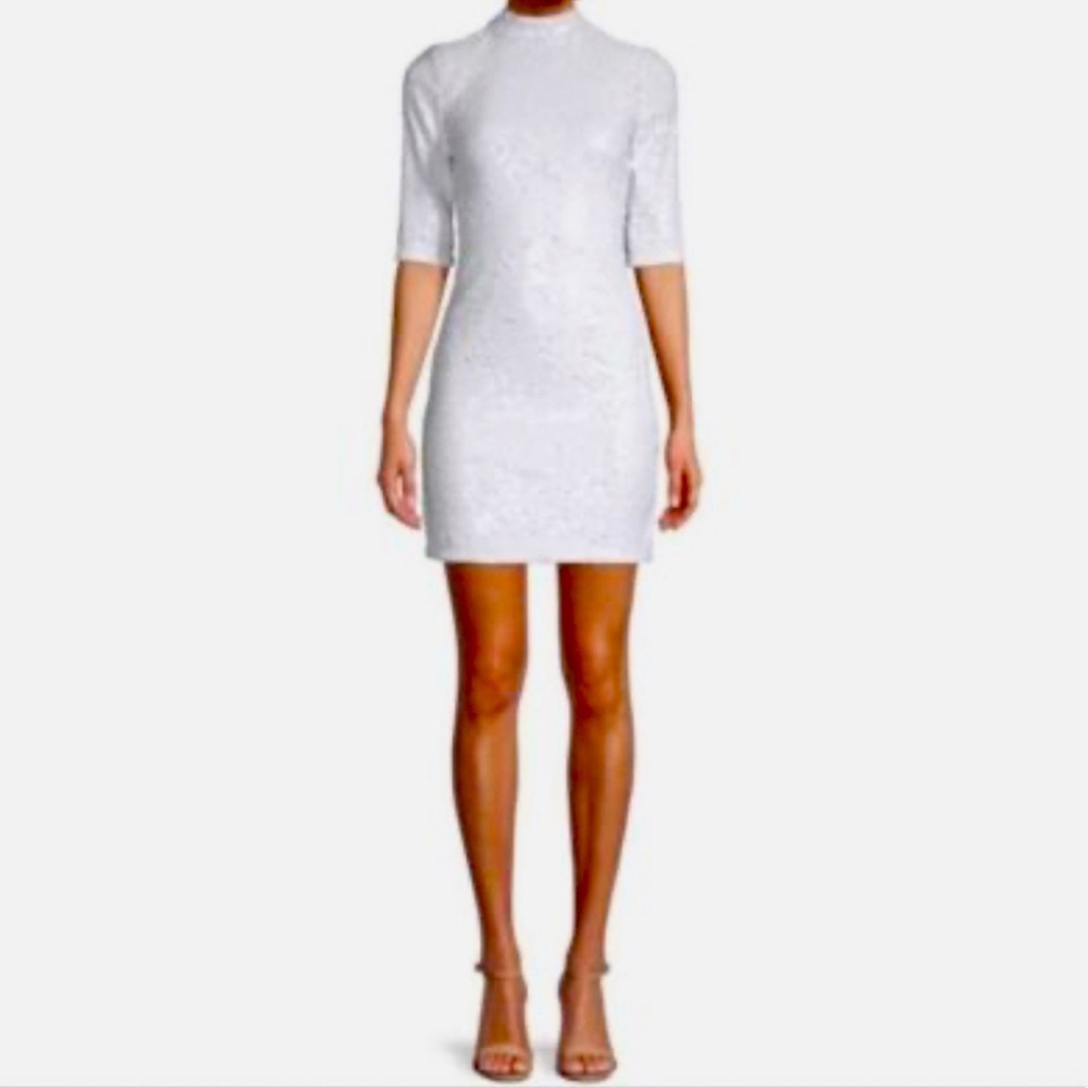 Alice + Olivia White Mini Dress